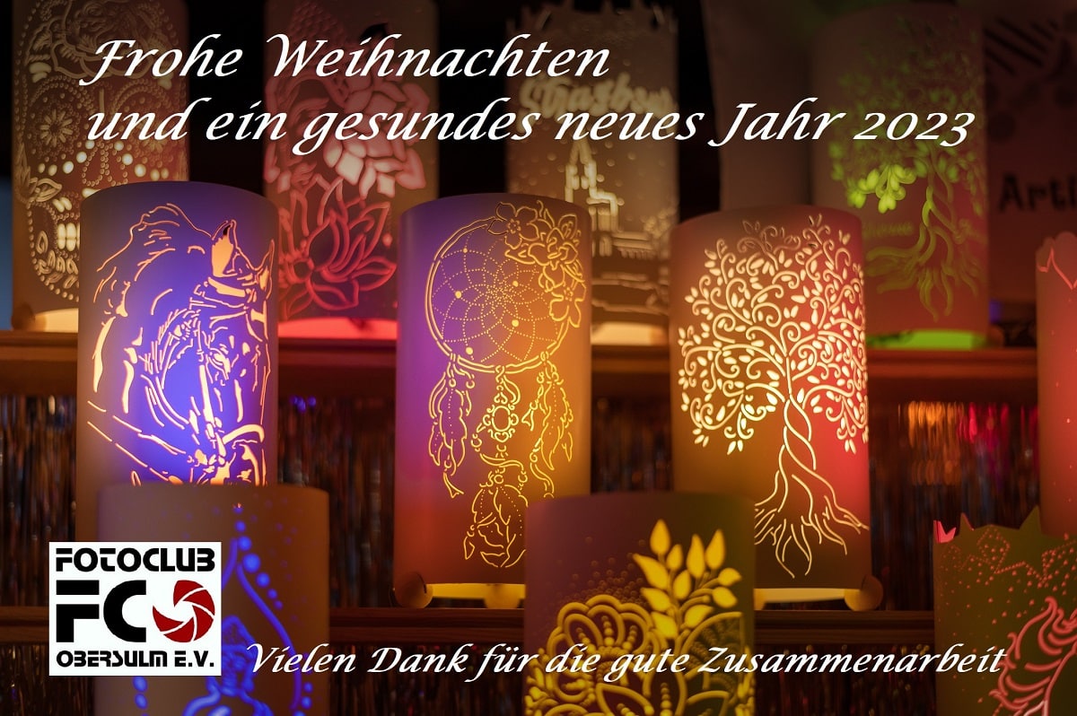 Frohe Weihnachten und ein gesundes neues Jahr 2023