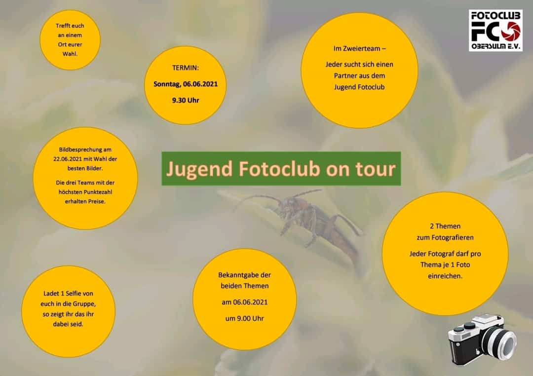 Jugend Fotoclub on tour - Themen: STRUKTUREN &amp; ALLES RUND